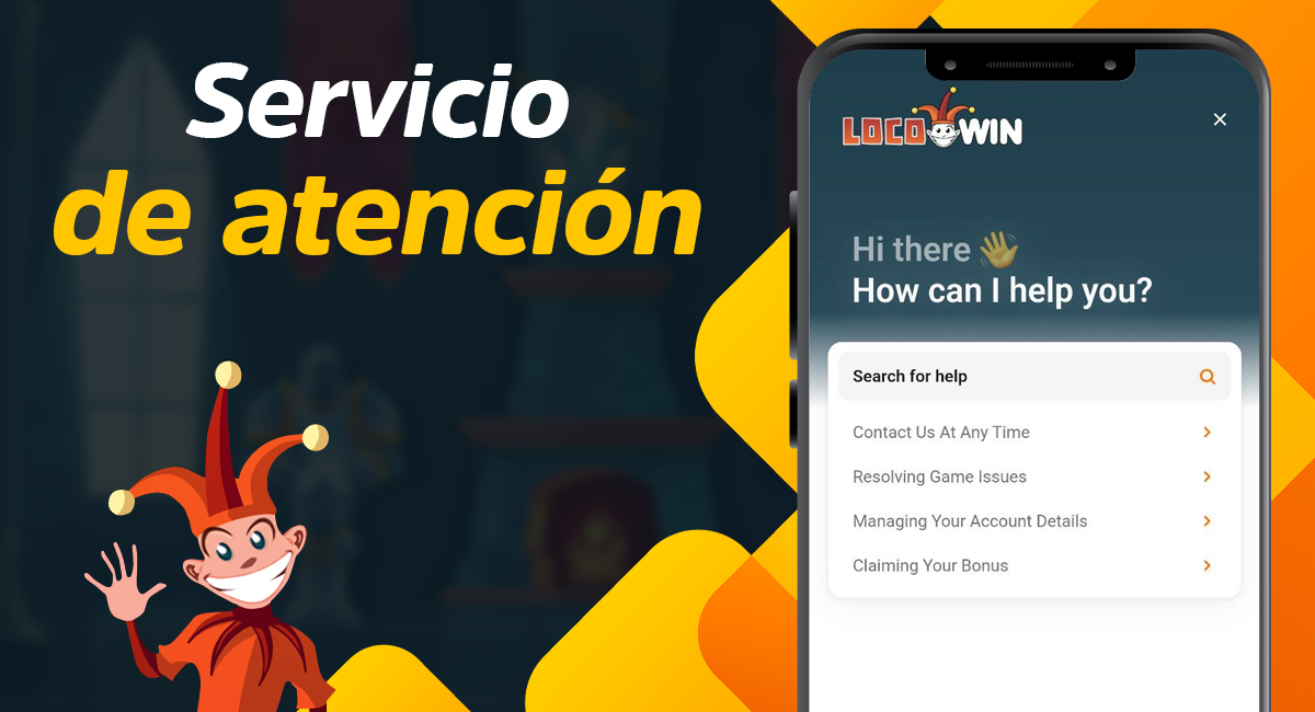 Atención al cliente Locowin 2025